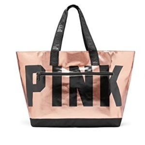 VS rose gold tote
